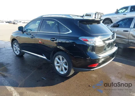 2012 Lexus Rx 350 z USA, uszkodzony, nr VIN 2T2ZK1BA8CC072017